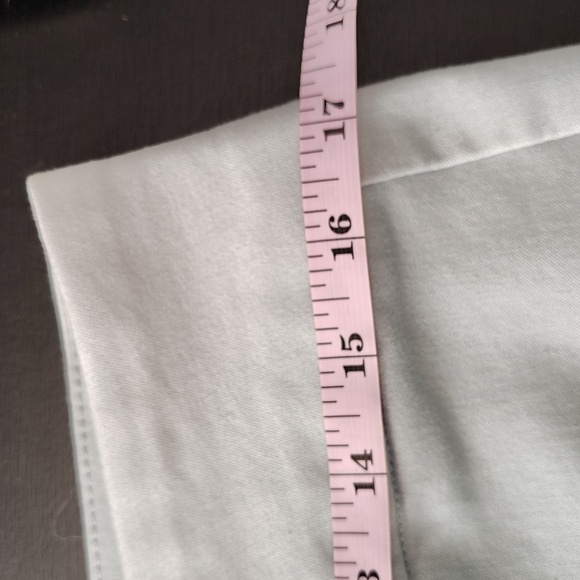 Tinsel Liem Blue Capris with Sleek cropped 30 style zip ankle stretch mid rise - Picture 7 of 10